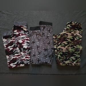 3 Piece Boys Youth Large Pajama Pants